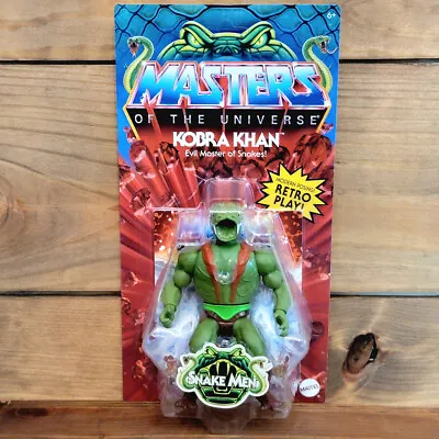 Kobra Khan Masters Of The Universe MOTU Origins  6 In Action Figure Unpunched • $23.99