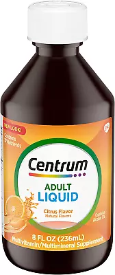 Centrum Liquid Multivitamin For Adults Multivitamin/Multimineral Supplement ... • $12.94