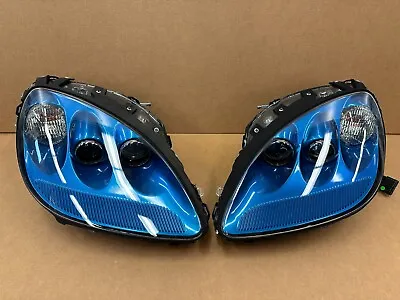 2005-2013 Corvette Headlights C6 LH/RH HeadLight Jet Stream Blue NEW LENSES • $949