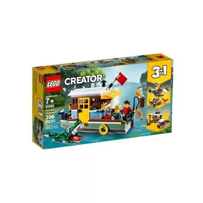 Brand New LEGO Creator 3 IN 1 Riverside Houseboat Set (31093) • $65