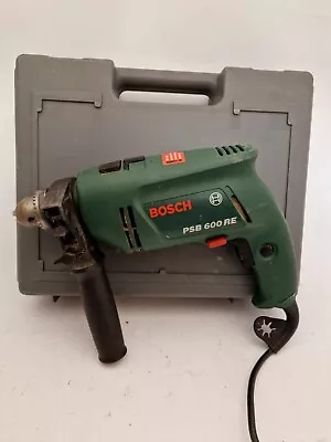 £24.99 • Buy Bosch PSB 600 RE Corded Impact Drill In Carry Case