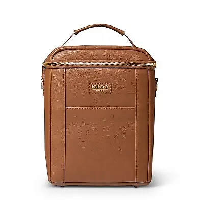 Igloo Luxe Mini Convertible Cooler Backpack - Cognac • $79.99