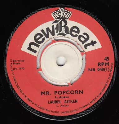 Laurel Aitken - Mr. Popcorn / Share Your Popcorn  (7  Single) • £27.49