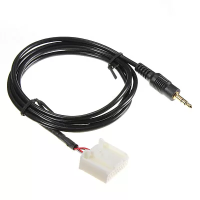 AUX Line In Adapter Cable 32 Pin 3.5mm Audio Car Radio MP3 IPod F Mazda • $12.77