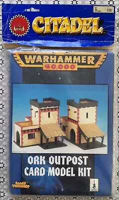 Citadel Warhammer 40k Necromunda Oop Ork Outpost Scenery • £24