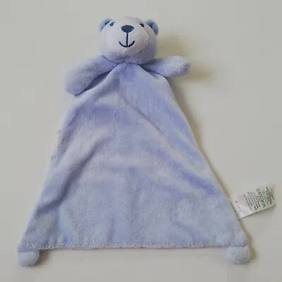 Matalan Blue Bear Stars Baby Comforter Blanket Soft Plush Toy Blankie Soother  • £9.99