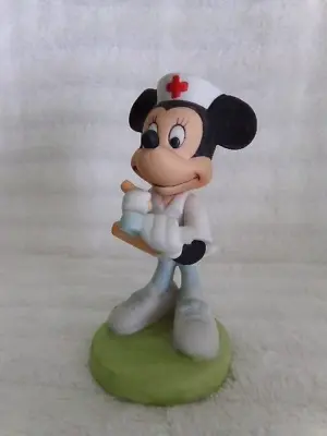Disney Vintage Minnie Mouse As Nurse Minnie Porcelain Ceramic Figurine • $37