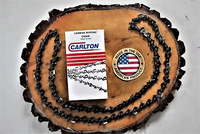 £36.99 • Buy 18  Ripping Carbide Chain New 3/8 LP, .050 X 62 Drive Links Made In USA 18 