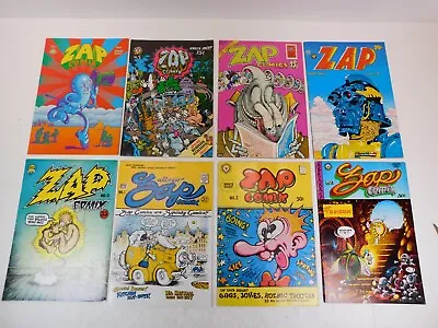 Zap Comix Set #0 - 7 Underground Comics - Get Plugged In With The Best Issues!! • £132.58