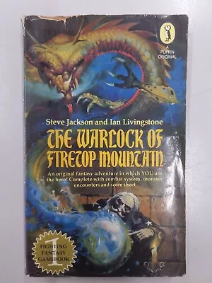 The Warlock Of Firetop Mountain Fighting Fantasy Australia Edition  • £23.25