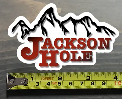 Jackson Hole Sticker Decal Ski Snowboard Wyoming Grand Teton National Park 2 PO • $3.99
