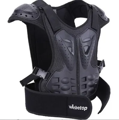 WEBEKIDS Protective Dirt Bike Gear Vest Kids Size Medium  Body/ Chest /Spine • $12