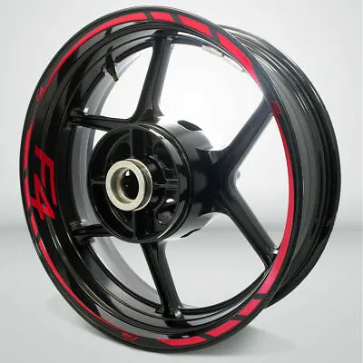 MV Agusta F4  Motorcycle Rim Wheel Decal Accessory Sticker • $117