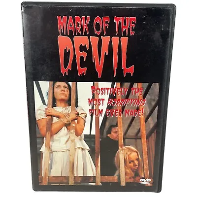 MARK OF THE DEVIL (DVD) HERBERT LOM /RARE ANCHOR BAY EDITION/Insert/OOP/VG • $19.95