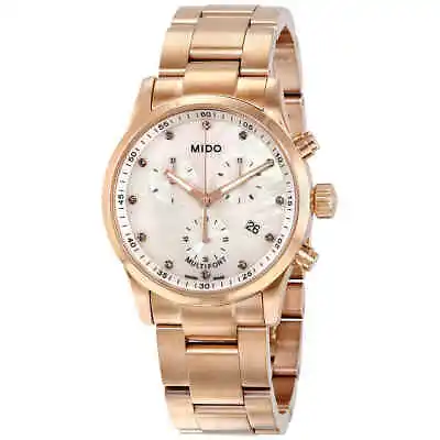 Mido Multifort MOP Dial Ladies Watch M0052173311600 • $383.90