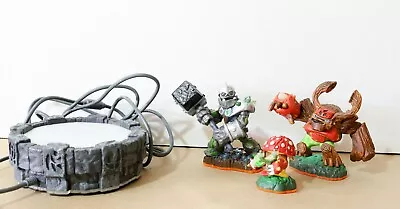 $19.95 • Buy Skylanders Giants Lot (3) Shroomboom + Tree Rex + Crusher + Portal (Xbox 360)