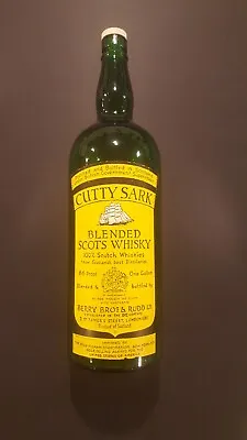 Vintage Cutty Sark Blended Scots Whisky Display Bottle • $50