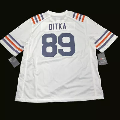 NWT Nike Chicago Bears Mike Ditka Alternate Classic Jersey Size XL On Field NFL • $92.95