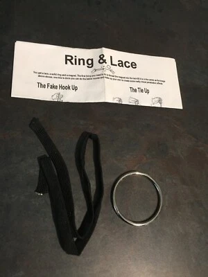 £4.99 • Buy (Y)Vintage Closeup Magic Trick Ring And Lace