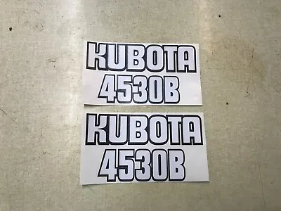 Kubota 4530B Backhoe Boom Decals • $45.14