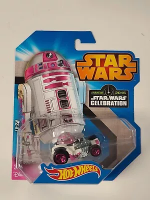 2015 Hot Wheels PINK R2-KT Hotrod Star Wars Celebration Astromech Droid Anaheim • $69.99