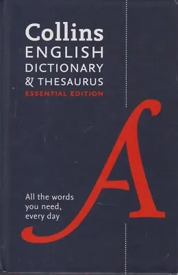 English Dictionary And Thesaurus Essential: All... - Collins Dictionaries - G... • £4.50