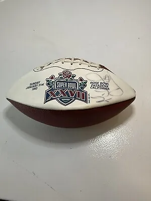 Michael Irvin Autographed Super Bowl 27 Football • $29.99