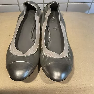 Oasis Metallic Pumps Ballerina Shoes Size 5 Final Price • £14