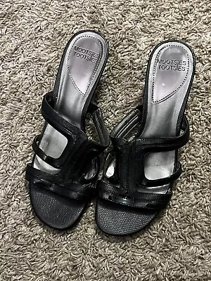 Mootsies Tootsies Women’s Slip On Sandals Heels T-Strap Size 7.5 New W/o Box • $14.97