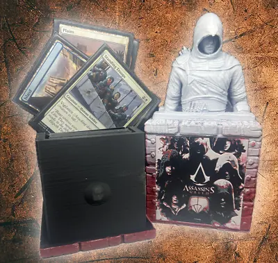 COMMANDER Assassins Creed Warriors | Magic The Gathering Deck Box • $43