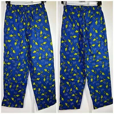 Dr Seuss The Grinch Who Stole Christmas Men’s Pajama Pants Cotton Small (34-36) • $18.99