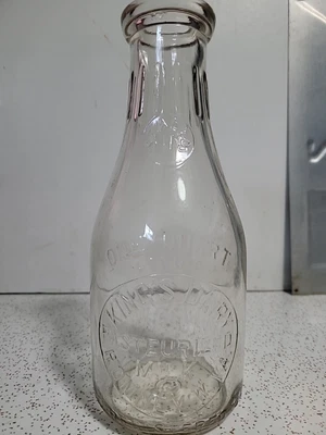 $125 • Buy King's Dairy Bottle Romney West Virginia. Rare W.VA. Milk Advertising WV Collect