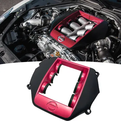 Fit 2008-2022 Nissan GTR R35 T-SPEC Red Engine Cover Hood Protector Cap • $99