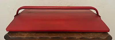 Early Vintage Red Metal Coca Cola Coke Cooler Ice Chest Replacement LID ONLY • $185.47