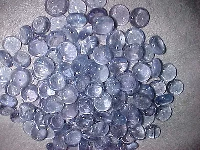 4 Lbs Periwinkle Mix Flat Glass Marbles Gems Vase Fillers Mosaic Tiles $19.99 • $19.99