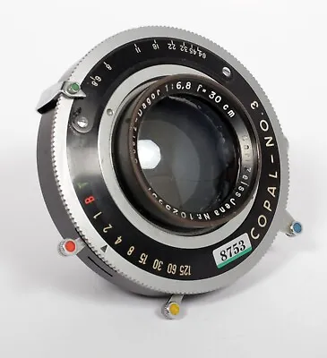 Carl Zeiss Jena Goerz Dagor 300mm F6.8 Lens In Copal #3 Shutter #8753 • $1690