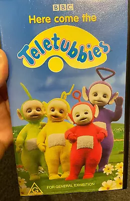 Here Come The Teletubbies VHS VIDEO TAPE (BBC Kids / Children's Tv Series) • $17.50