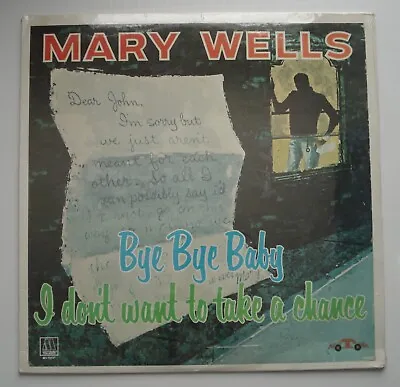 MARY WELLS Bye Bye Baby I Don't Want To MOTOWN M5-161V1 1981 RE Vinyl SEALED LP • $24.95