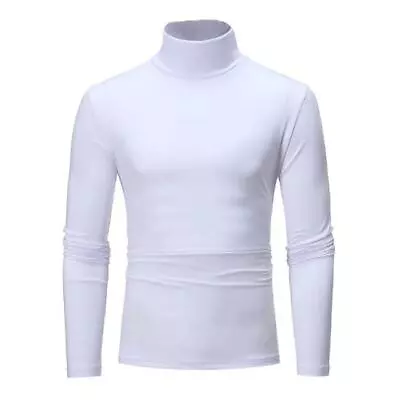 Sueteres Cuello De Tortuga Para Hombre Termica Camisa Termica Par El Invierno • $10.69