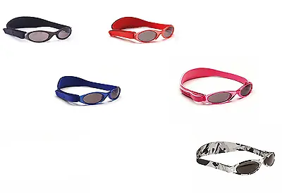 Banz Toddlers Kids Boys Girls Sunglasses Colourful UV & HeadBand 2-5 Years • £9.99