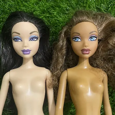 Mattel My Scene Dolls - Madison &  Nolee - Nude - Tlc Bundle • £17.95