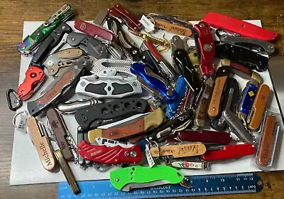 Lot Of TSA Folding Pocket Multi Tools 11+ LBS Variety Mix Knives Assorted TSA • $70