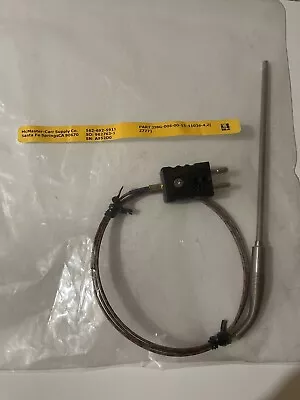  Thermocouple Probe Type J With Round-Pin Plug - 6 InchCable - 3/16  Mc Master • $6