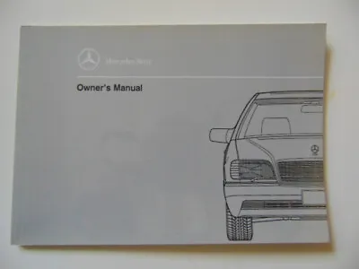 Original 1993 Mercedes Benz 300SE 400SEL 500SEL Owners Manual - 140 Chassis • $25