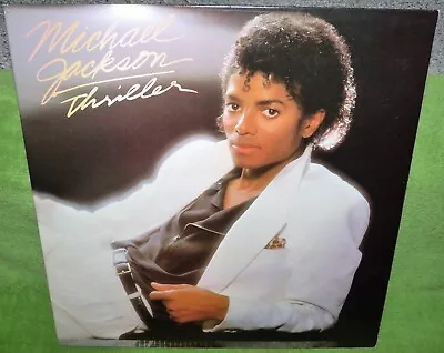 Michael Jackson Thriller 1982 Vinyl LP QE-38112 Epic Records VG++ Tested • $9.99