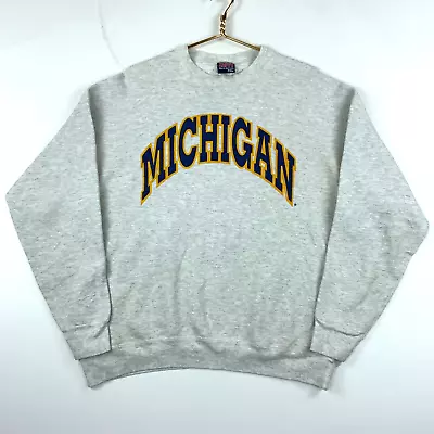 Vintage Michigan Wolverines University Sweatshirt Crewneck 2XL Ncaa Football • $33.99