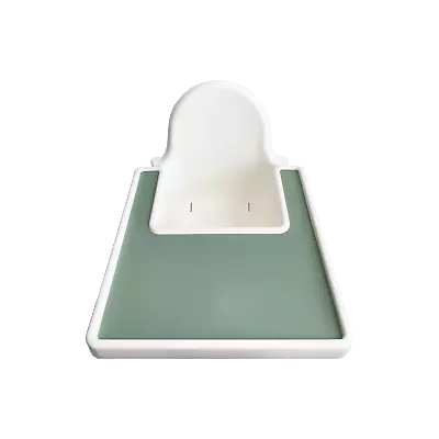 New Silicone Placemat For IKEA Highchair Baby Toddler Forest Green Mat BLW • $29.90