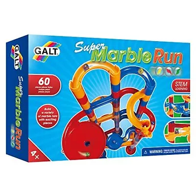 Toys Super Marble Run Construction Toy Ages 4 Years Plus Plastic 10 X16 X3  • £21.97