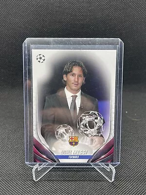 Lionel Messi SSP  Image Variation 2023-24 Topps UEFA Club Competition • $350