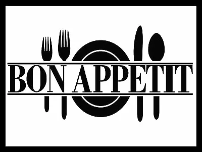 £3.95 • Buy Bon Appetit, Retro Metal Sign/Plaque Cafe Kitchen 